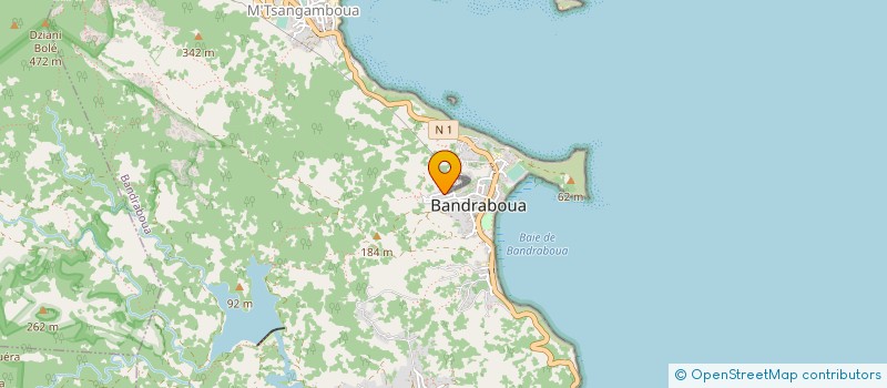 localisation de l'entreprise MONSIEUR OUSSENI DANIEL à BANDRABOUA