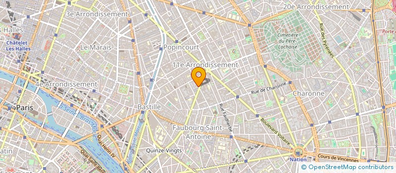 localisation de l'entreprise MONSIEUR OUSSENI JAMMEH  PARIS