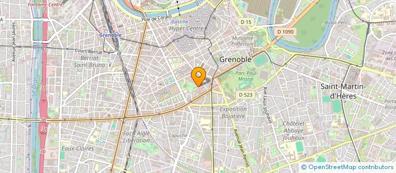 localisation de l'entreprise MONSIEUR OUSSENI MARI  GRENOBLE