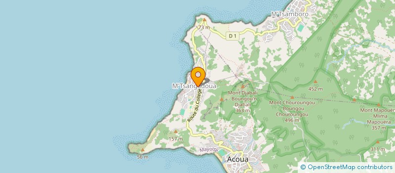 localisation de l'entreprise MONSIEUR OUSSENI MDERE à ACOUA