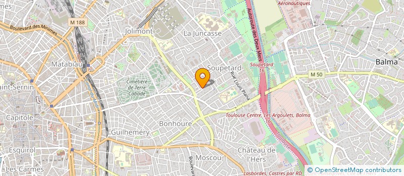 localisation de l'entreprise MONSIEUR OUSSENI NJOYA FOUAPOM à TOULOUSE