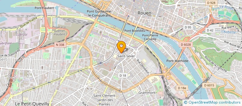 localisation de l'entreprise MONSIEUR OUSSEYNOU BA  ROUEN