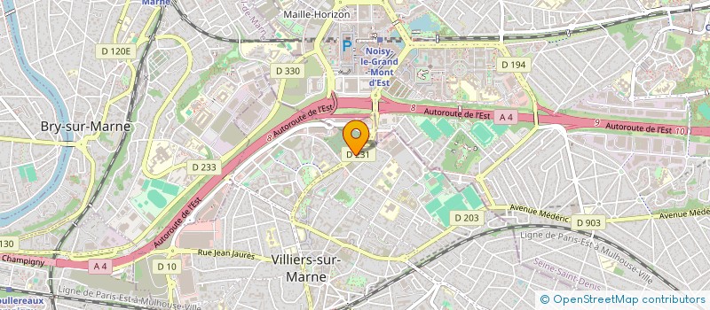 localisation de l'entreprise MONSIEUR OUSSEYNOU DIALLO  VILLIERS-SUR-MARNE