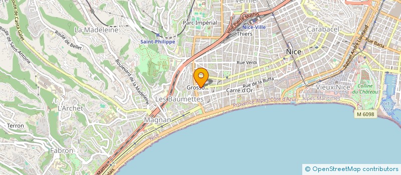 localisation de l'entreprise MONSIEUR OUSSEYNOU GASSAMA à NICE