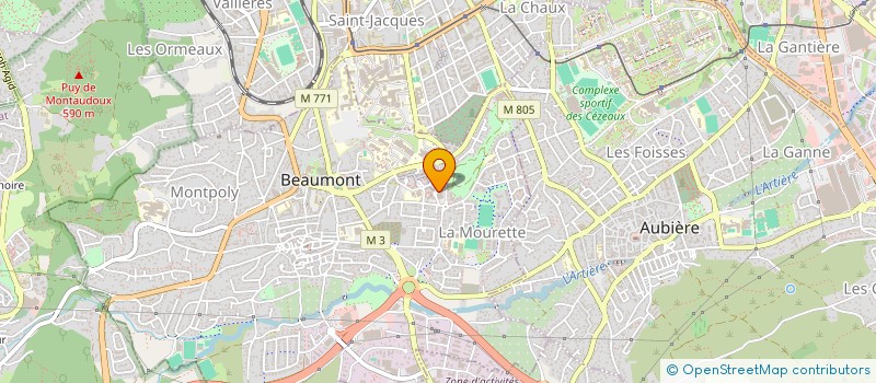 localisation de l'entreprise MONSIEUR OUSSEYNOU MBOUP  NEUVILLE-SUR-SAONE