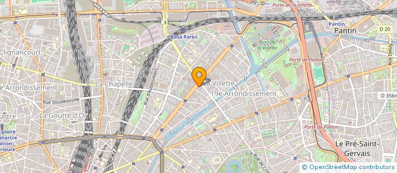 localisation de l'entreprise MONSIEUR OUSSEYNOU NAKOULIMA  PARIS