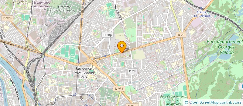 localisation de l'entreprise MONSIEUR OUSSEYNOU SALL  SAINT-DENIS