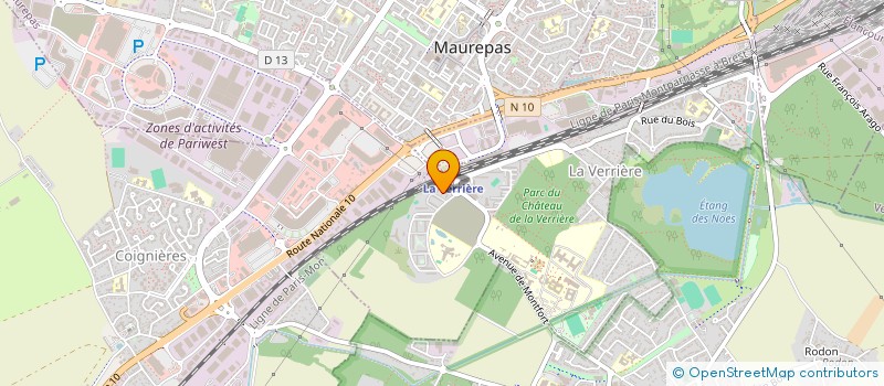 localisation de l'entreprise MONSIEUR OUSSINE DJERBOUA  LA VERRIERE