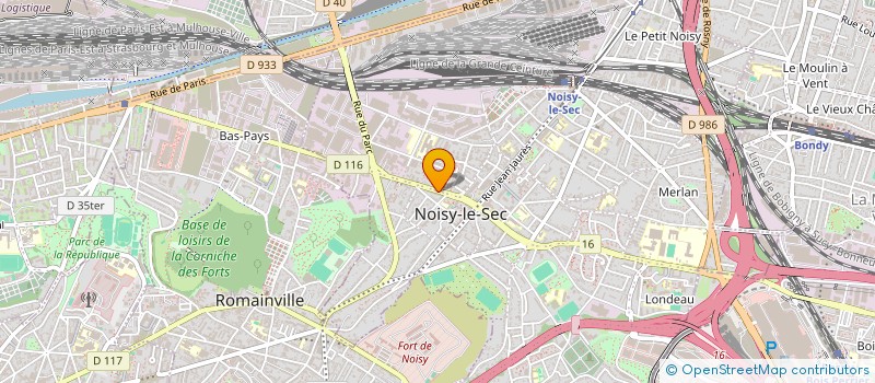 localisation de l'entreprise MONSIEUR OUSSMANE SISSOKO à NOISY-LE-SEC