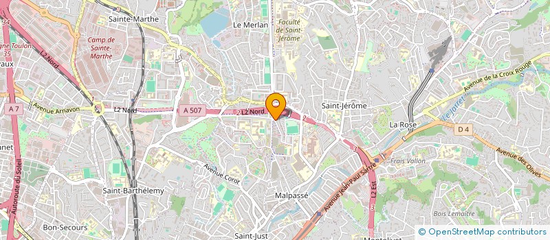 localisation de l'entreprise MONSIEUR OUSSOUF DAROUECHE à MARSEILLE