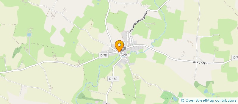 localisation de l'entreprise MONSIEUR OUSSOUMANE TAMANATE  SEGRE-EN-ANJOU BLEU