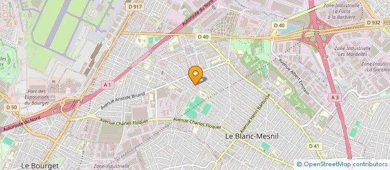 localisation de l'entreprise MONSIEUR OUTHMAN ARACI à LE BLANC-MESNIL