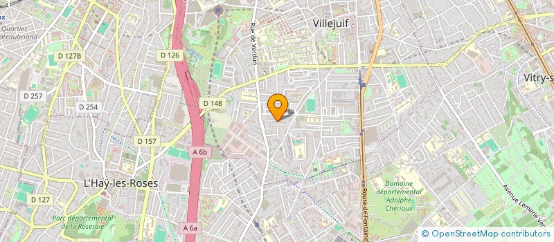 localisation de l'entreprise MONSIEUR OUTHMAN BENSTITOU  VILLEJUIF