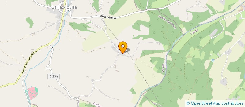 localisation de l'entreprise MONSIEUR OUTHMANE EL KERMOUDI  GAILLAC-TOULZA