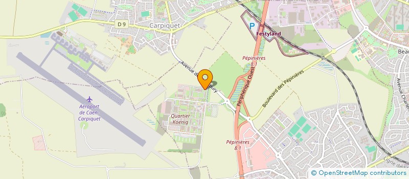 localisation de l'entreprise MONSIEUR OUTHMANE ERROUAME  BRETTEVILLE-SUR-ODON