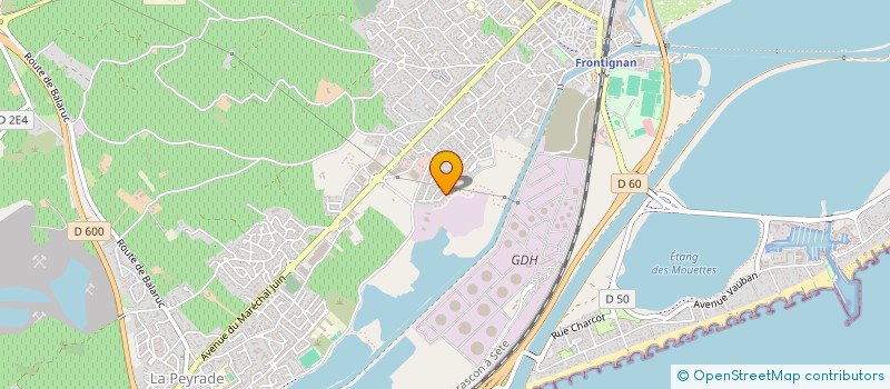 localisation de l'entreprise MONSIEUR OUTMAN TAIR à FRONTIGNAN