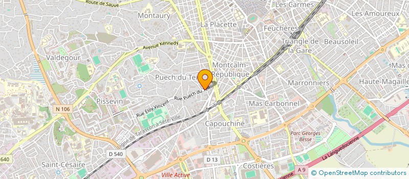 localisation de l'entreprise MONSIEUR OUWEIS HOUADFIA  NIMES