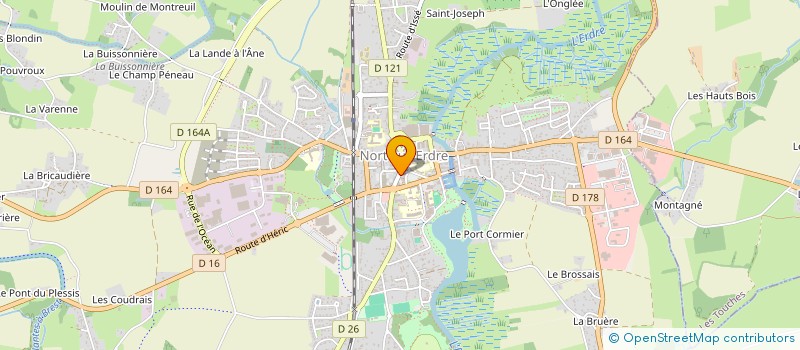 localisation de l'entreprise MONSIEUR OUZHANE YESILOZ à NORT-SUR-ERDRE