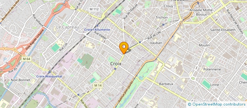 localisation de l'entreprise MONSIEUR OUZIENE OUIDDIR à CROIX