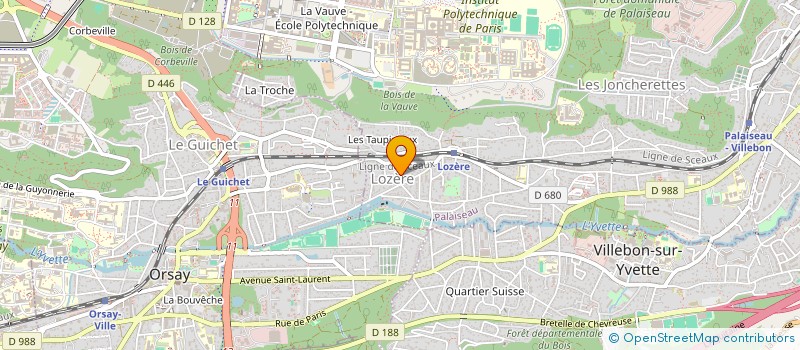 localisation de l'entreprise MONSIEUR OVADIA ABRAHAMI à PALAISEAU