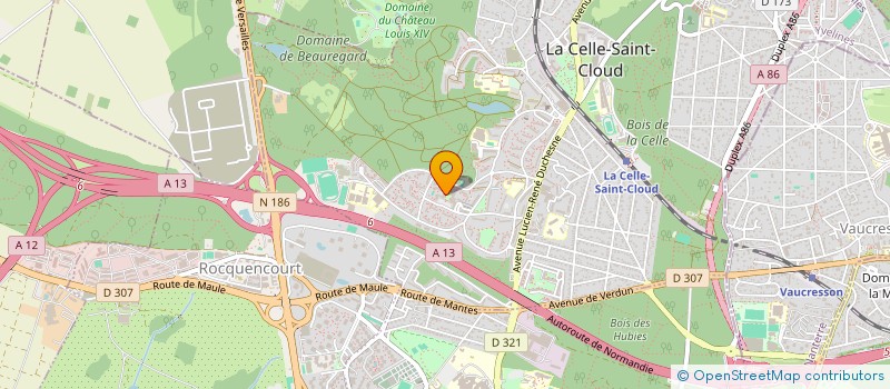 localisation de l'entreprise MONSIEUR OVADIA MOREAU à LA CELLE-SAINT-CLOUD