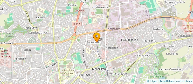 localisation de l'entreprise MONSIEUR OVEIS OUSTAMILOV à BREST