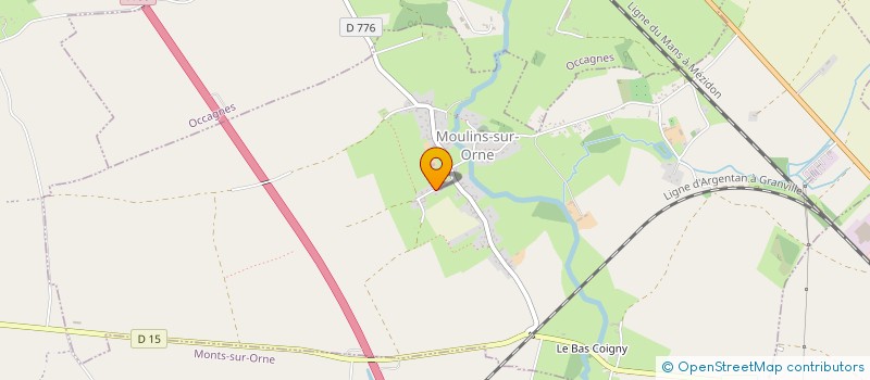 localisation de l'entreprise MONSIEUR OVIDE BOSCHER à MOULINS-SUR-ORNE