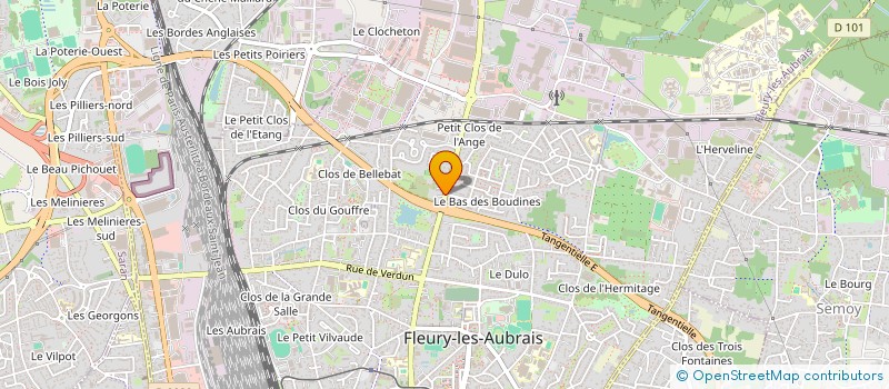 localisation de l'entreprise MONSIEUR OVIDE FLEUREAU à FLEURY-LES-AUBRAIS