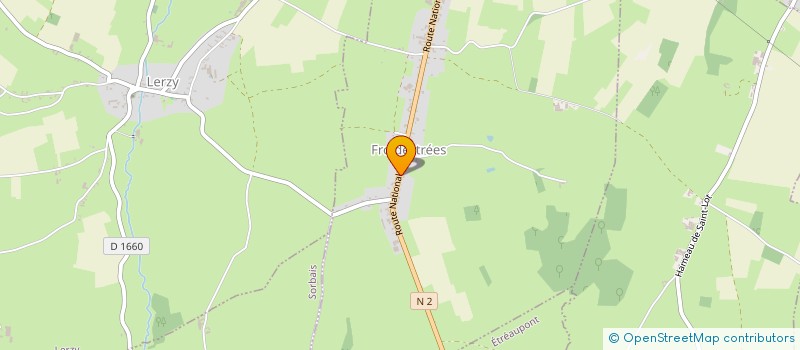 localisation de l'entreprise MONSIEUR OVIDE HACHIN  LA FLAMENGRIE