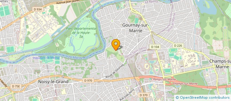 localisation de l'entreprise MONSIEUR OVIDIER CHERY  NOISY-LE-GRAND