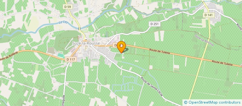 localisation de l'entreprise MONSIEUR OVIDIU CALUGAR à SUZE-LA-ROUSSE