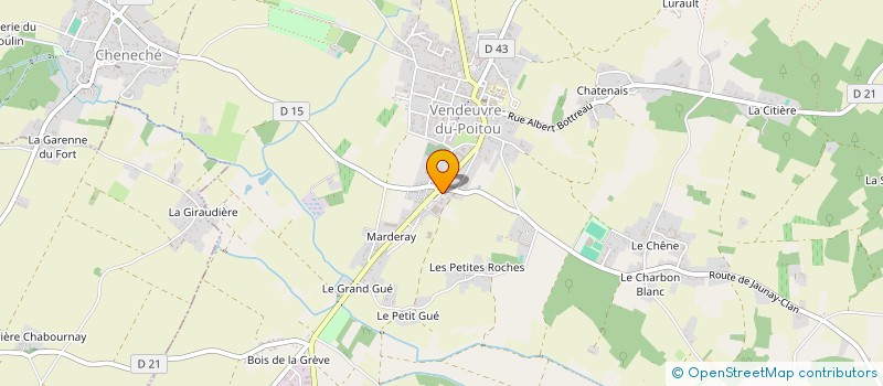 localisation de l'entreprise MONSIEUR OVIDIU DAN SIM  SAINT-MARTIN-LA-PALLU