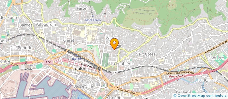 localisation de l'entreprise MONSIEUR OVIDIU DUSA  TOULON