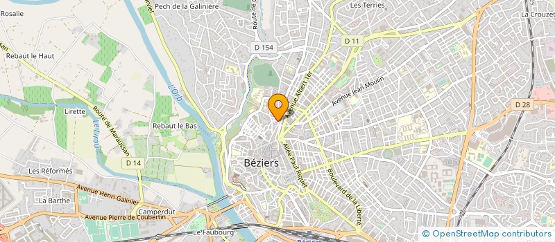 localisation de l'entreprise MONSIEUR OVIDIU FARCAS à BEZIERS