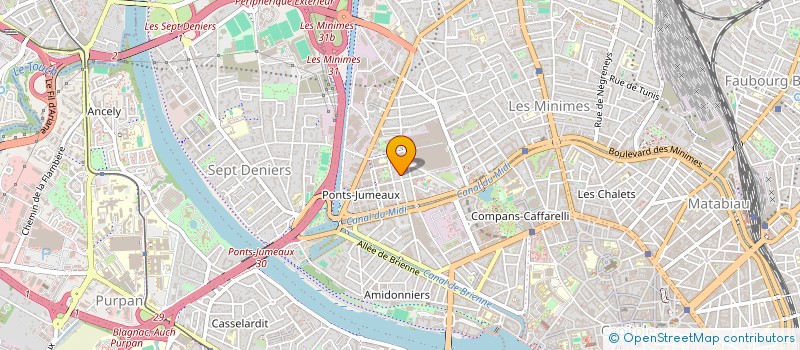 localisation de l'entreprise MONSIEUR OVIDIU FILIP  TOULOUSE