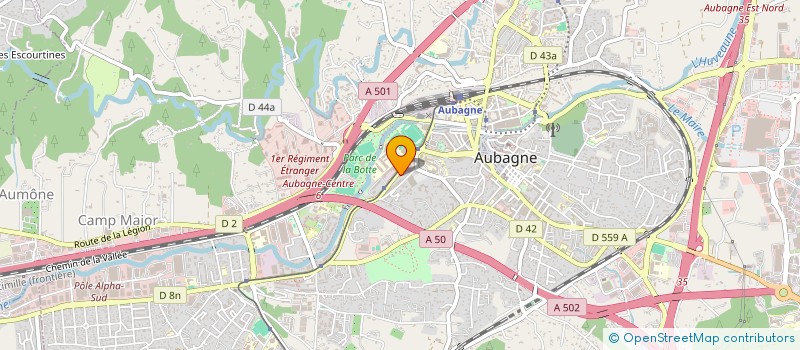 localisation de l'entreprise MONSIEUR OVIDIU GHEORGHEVICI à AUBAGNE