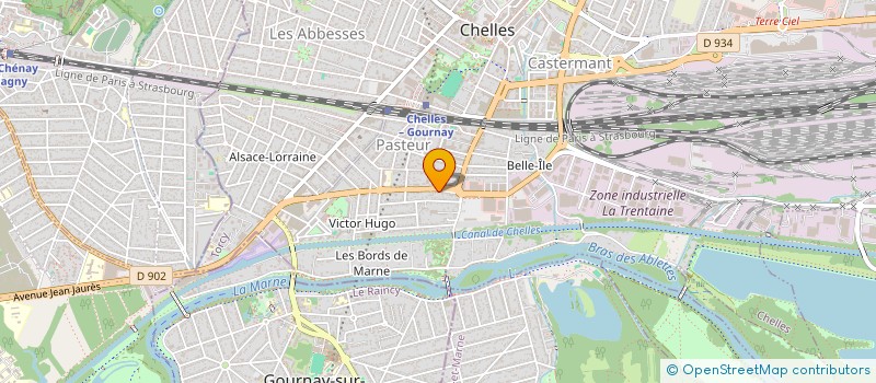 localisation de l'entreprise MONSIEUR OVIDIU IANUTAS à CHELLES