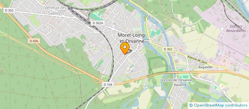 localisation de l'entreprise MONSIEUR OVIDIU LISITA  MORET-LOING-ET-ORVANNE