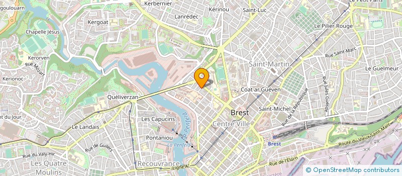 localisation de l'entreprise MONSIEUR OVIDIU MIHAI BANEA à BREST