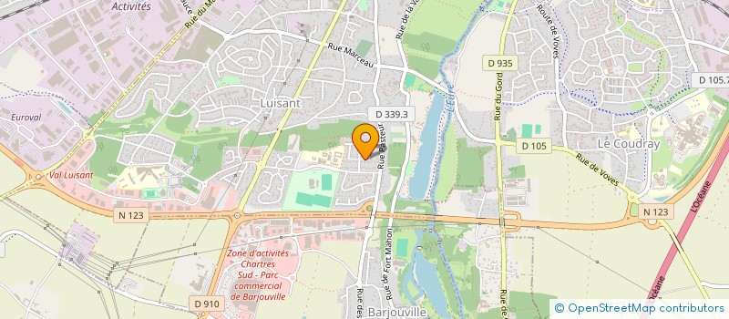 localisation de l'entreprise MONSIEUR OVIDIU MUNTEANU à LUISANT