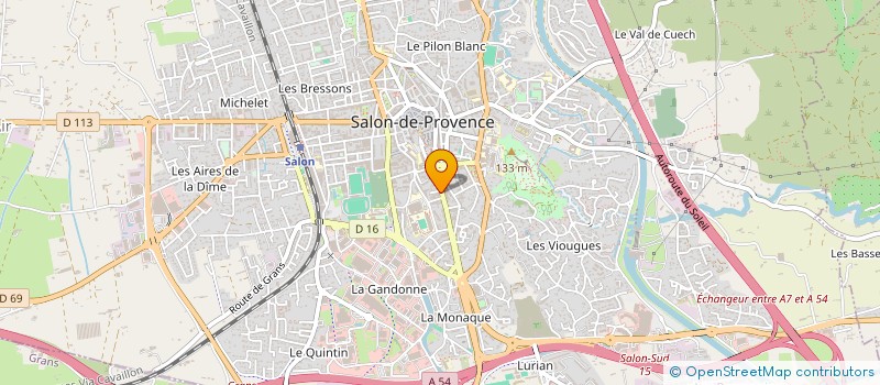 localisation de l'entreprise MONSIEUR OVIDIU PAUN  SALON-DE-PROVENCE