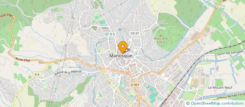 localisation de l'entreprise MONSIEUR OVIDIU-PETRE POR à MANOSQUE