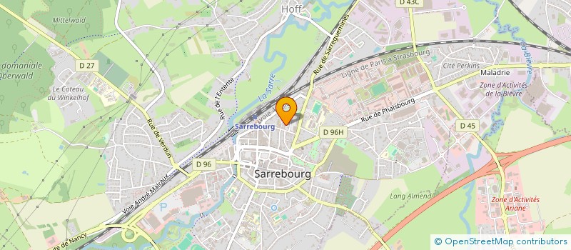 localisation de l'entreprise MONSIEUR OVIDIU POMIAN à SARREBOURG
