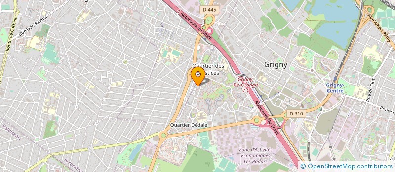 localisation de l'entreprise MONSIEUR OVIDIU SAIN à GRIGNY