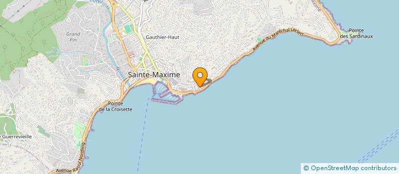 localisation de l'entreprise MONSIEUR OVIDIU TABREA à SAINTE-MAXIME