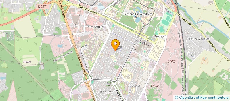 localisation de l'entreprise MONSIEUR OVIDIU VLAD à ORLEANS