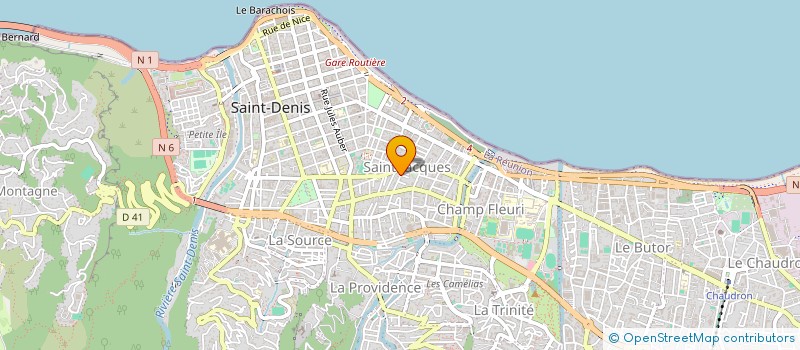 localisation de l'entreprise MONSIEUR OWEICE DARGAI à SAINT-DENIS