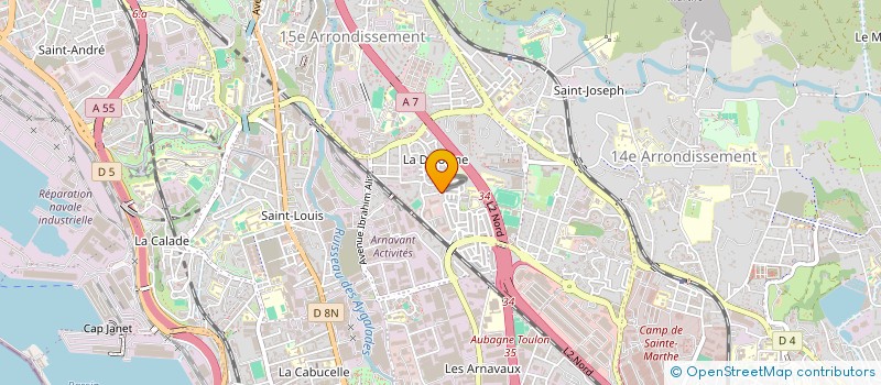 localisation de l'entreprise MONSIEUR OWEIS BRIHOUM à MARSEILLE