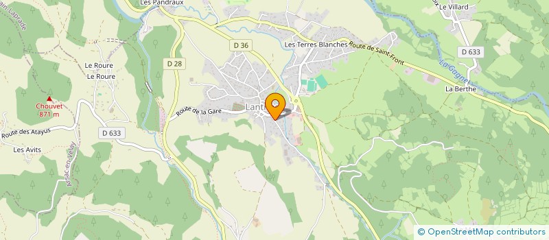 localisation de l'entreprise MONSIEUR OWEN APPADOO  LANTRIAC