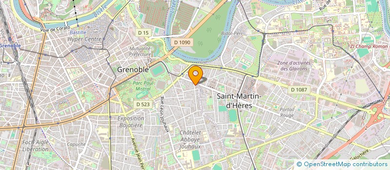 localisation de l'entreprise MONSIEUR OWEN BARRANCO à GRENOBLE